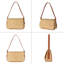 Sac à bandoulière en paille léger et grande capacité pour femme - sac de plage décontracté Summer
