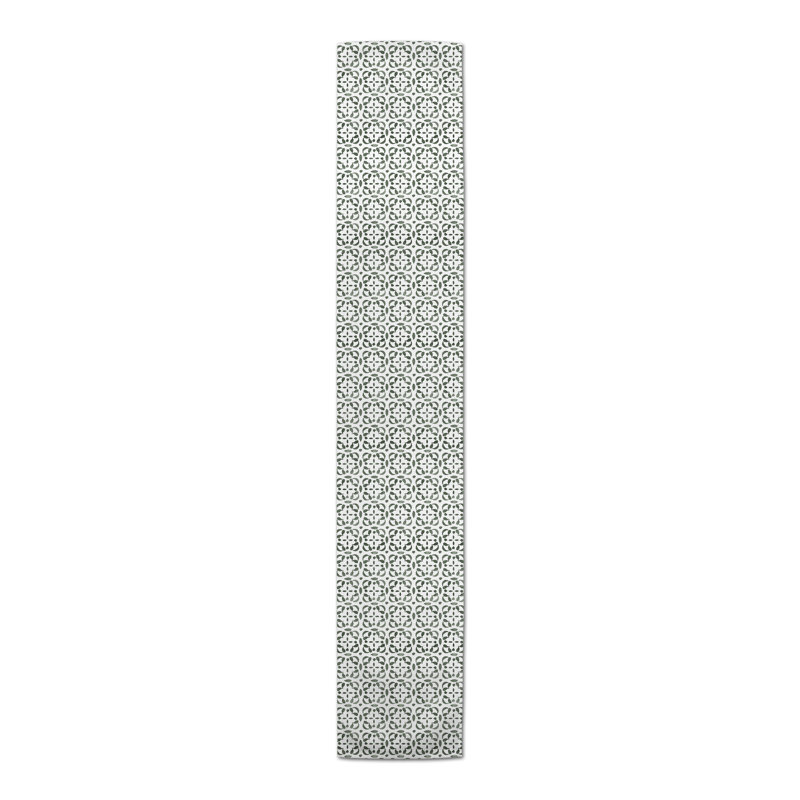 Caldara Dining Linens, 90" x 16", Green
