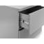 Delphinus 50cm W Manufactured Wood Bedside Table-38827081