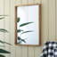 Miroir rectangulaire en bois