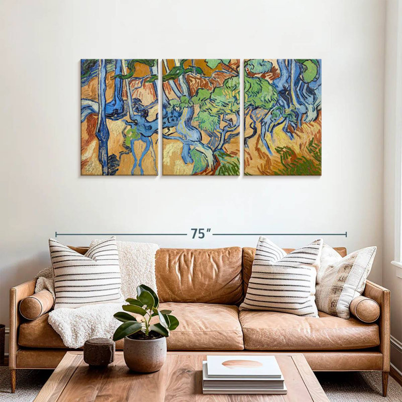 Harnek Tree Roots, 30" H x 62" W