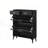 Large Tipping Bucket Shoe Cabinet with 2 Flip Drawers & 2 Regular Drawers, Space-Saving Organizer for Entryway and Hallway
