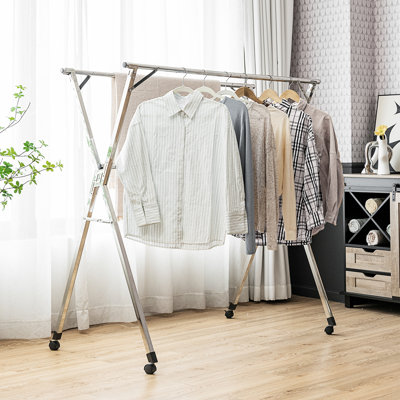Stainless Steel Foldable X-Frame Drying Rack