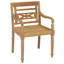 Chaise de terrasse avec coussin Alhuzaifi-63608645