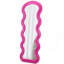 Miroir de plancher en flanelle pleine longueur rose ondulé pour la chambre à coucher et le salon, suspendu ou appuyé contre le mur-75578467