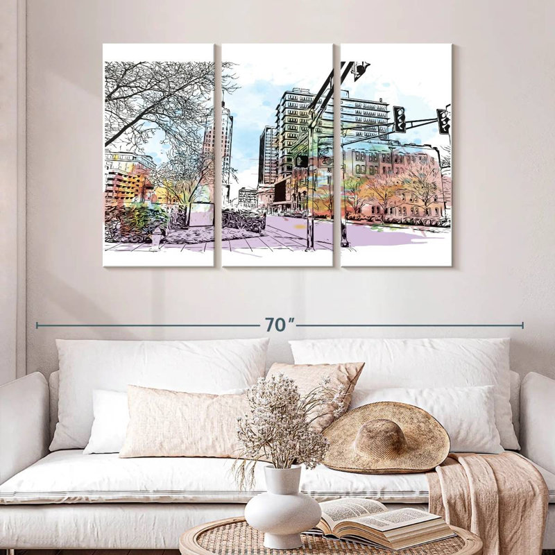 Rorry Fort Wayne Traffic Lights, 32" H x 50" W