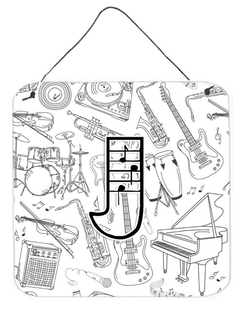 Monogramme « notes musicales », J