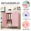 Armoire de salle de bain, armoire de rangement avec tablette réglable, organisateur autoportant moderne, buffet de style campagnard, armoires décoratives pour la salle de bain, cuisine, entrée-200300827