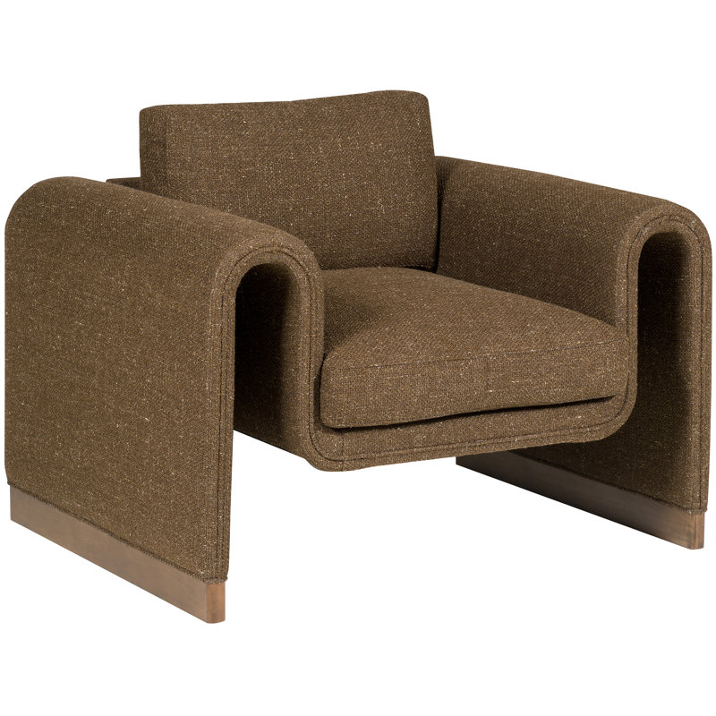 Origami Armchair, Dove Gray, Bennett Carolina
