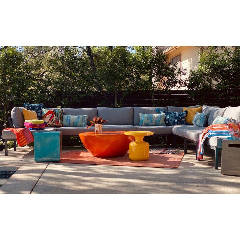 Bowness Coffee Table, Aquamarine