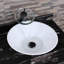 Lavabo vasque ovale en céramique