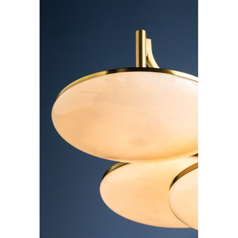 Plafonnier semi-encastré 5 lumières Bregman