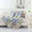 Greenland Home Fashions Emma Quilted Throw – Patchwork Floral Print, 50” x 60”