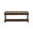 Modern Upholstered Entryway Bench with Shoe Storage Shelf Geometric Pattern Seat -2002129375-2002129370