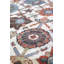 Mina Khani Wool Floral Area Rug in Ivory/Brown/Blue-1929121188