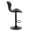 Parrett Swivel Upholstered Adjustable Height Counter Stool with Metal Frame-1051256960