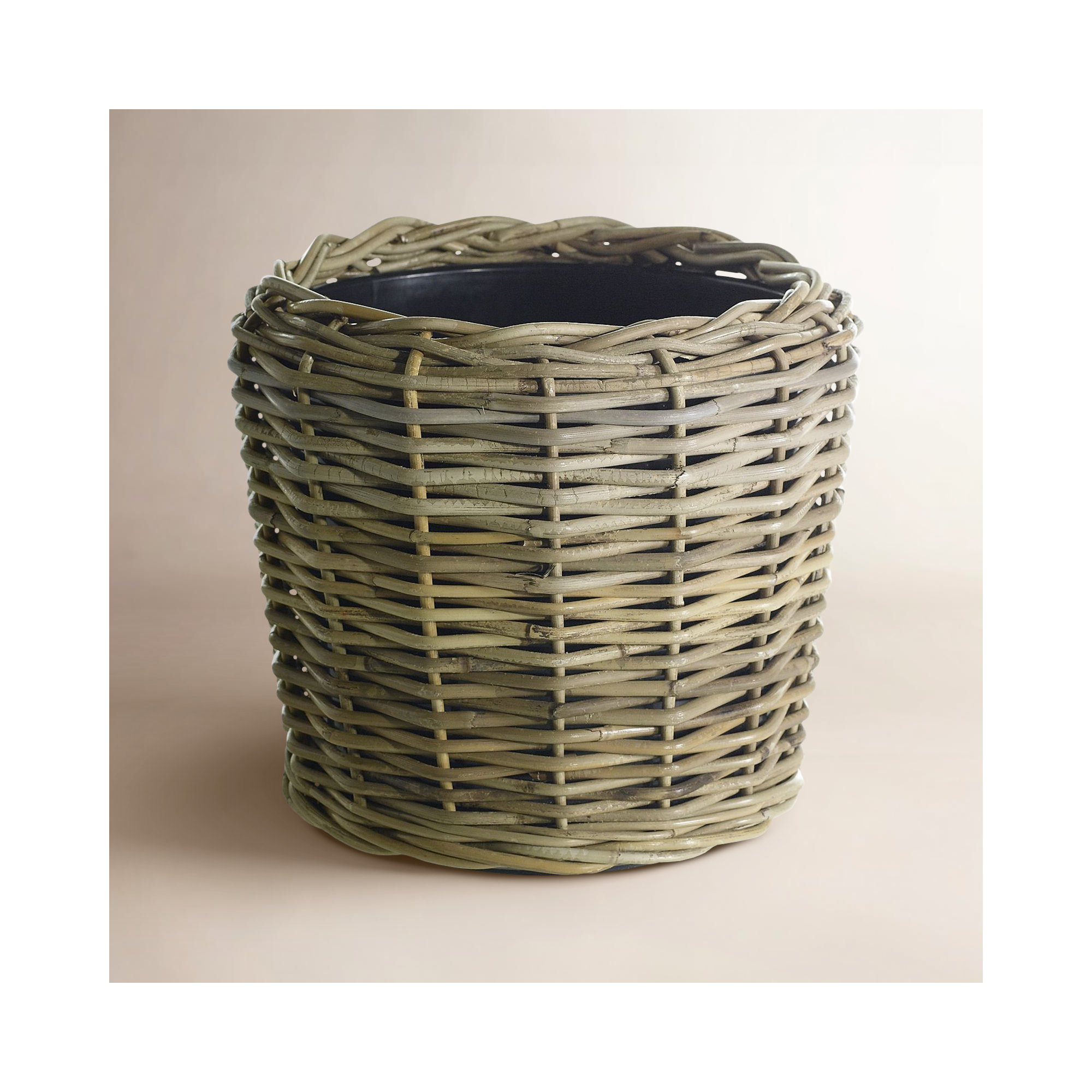 Handmade Cachepot, 11.75" H x 13.25" W x 13.25" D