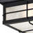 Nanticoke Glass Flush Mount