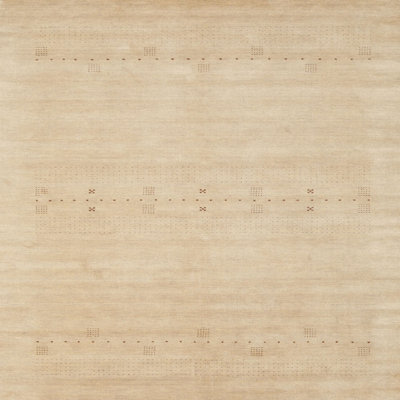 Tapis abstrait beige