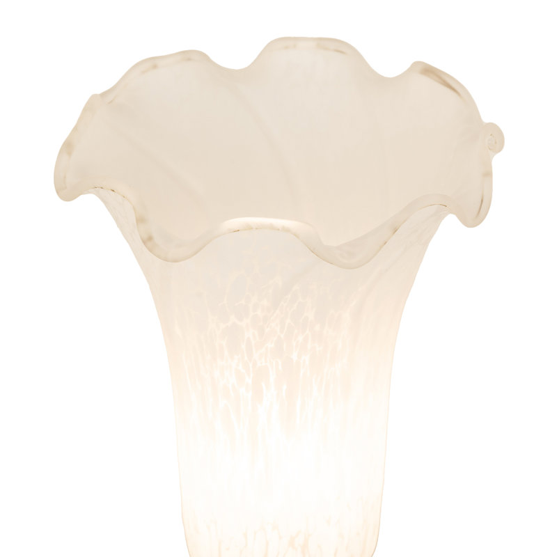 Lampe d'appoint 13 po Tiffany Pond, Gris
