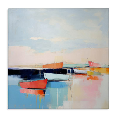 «Vivid Boat Reflection» par Irena Orlov