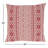 Gladiola Geometric Cotton Reversible Pillow Cover