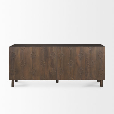 Atilus 71 " W Mango Solid Wood Sideboard
