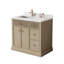 Meuble-lavabo de culture 36 "avec dosseret Maxbano