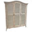 Santo 3 Door Solid Wood Wardrobe