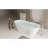 59'' Acrylic Freestanding Bathtub With Unique Diamond Pattern Design: Spacious Oval Shape,  Gloss White Finish, Chrome Overflow And Pop-Up Drain CUPC Certificate