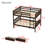 2 Drawers Solid Wood Standard Bunk Bed-1371374243-1342345956