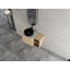 Meuble-lavabo mural 36 po avec lavabo d'art en céramique et tablettes de rangement 36 po-71195961-71195962