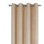 Ensemble de 2 panneaux de rideaux avec œillets Jini, microsuède, 54-107123061-107123063