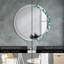 Huldar Glass Flat Wall Mirror