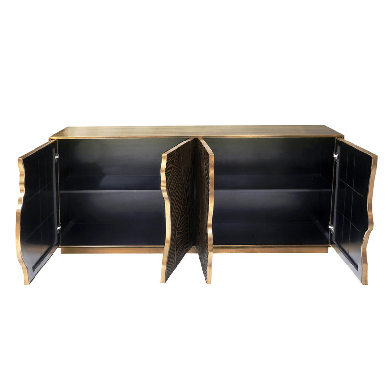 Crédence 3D en laiton