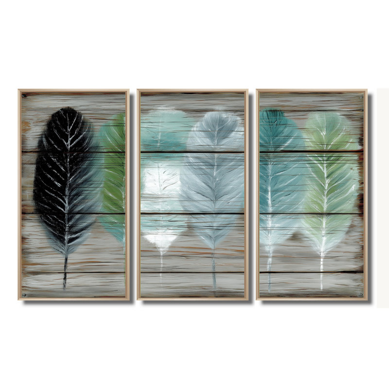 Ensemble de salon Boho, H 40 po x l 60 po, Reproduction avec cadre flottant, Naturel