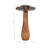 Decorative Mango Wood Mushroom Figurine with Sculpted Handcrafted Design-1970711270