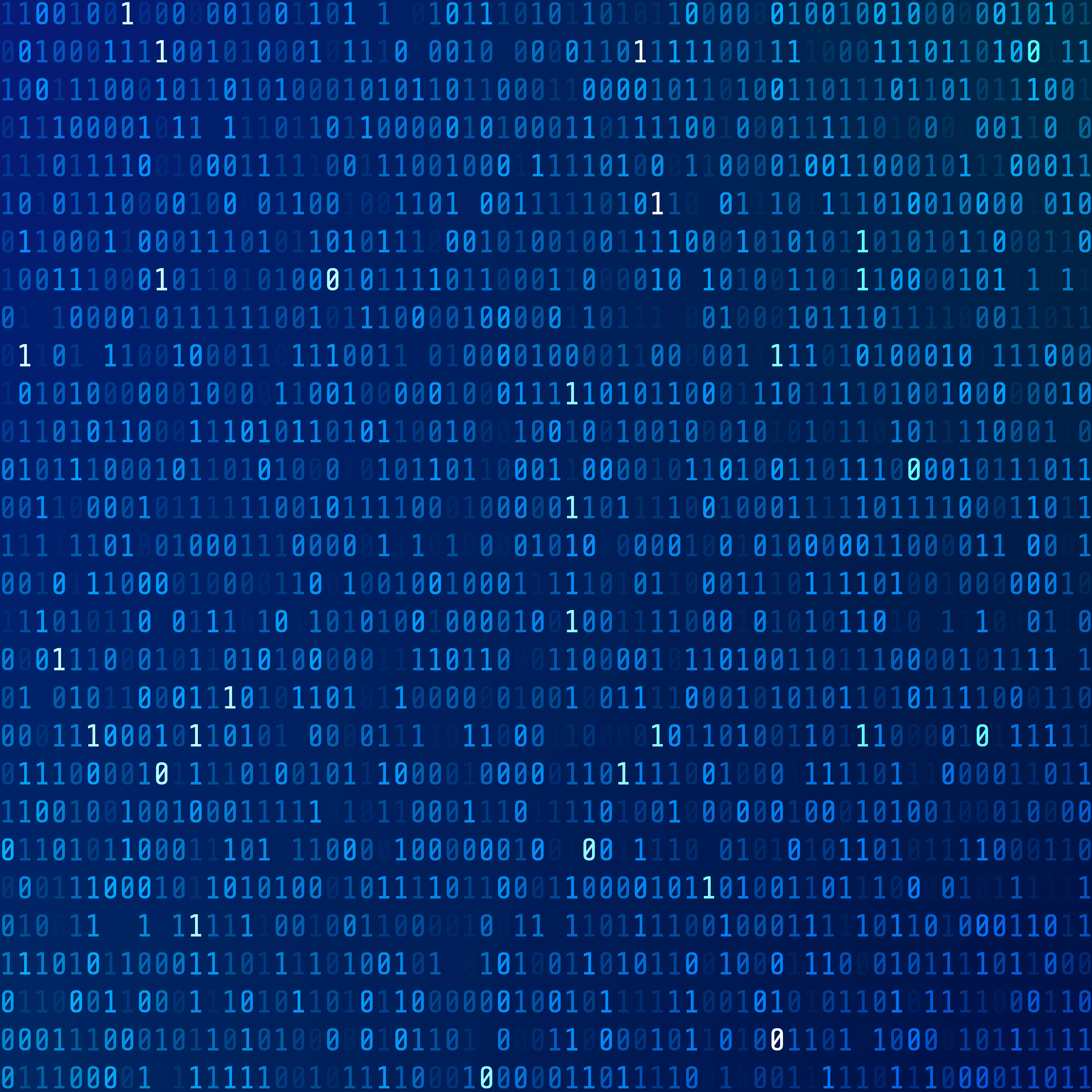 Binary Code Top ModernMoments Toppenish Binary Code Illustration - Print | Wayfair.co.uk