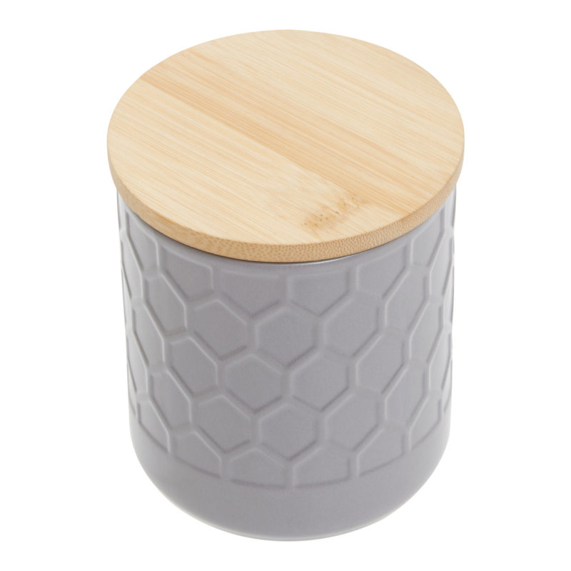 Geome Stoneware Jar