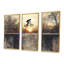 «Black Street Bmx Bike Tricks - Cycling», ensemble d'art mural-107187728-107187729