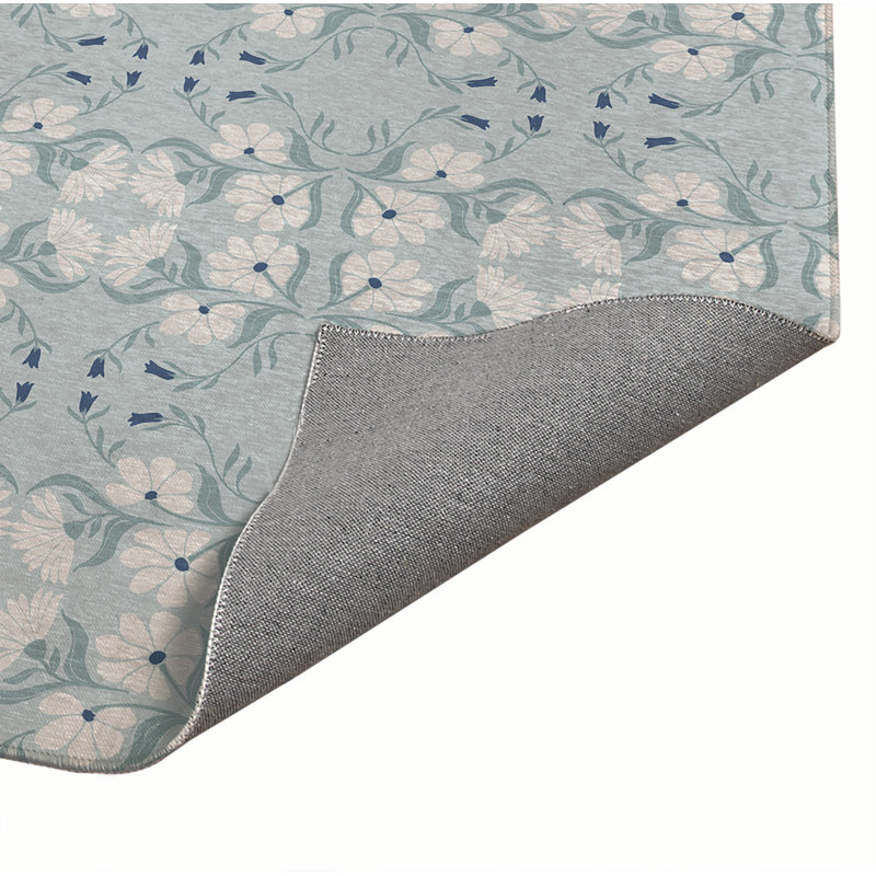 Tapis Groovy Flowers, Rectangulaire 2 pi x 3 pi