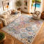Sterne Machine Woven Beige/Blue/Orange/Pink/Teal/Yellow Indoor Rug-646818671