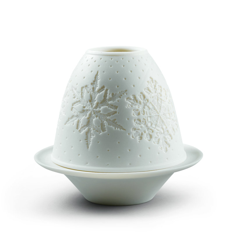 Lithophane Snowflakes 3.54" Novelty Light