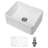 24 Inch Ceramic Sink - White, Apron Front, Versatile Setup For Kitchen & Laundry 24" To Wear
