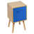 Beech/Dark Blue/White selected