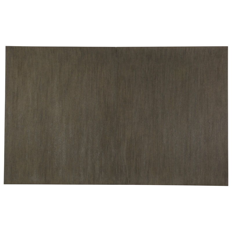 Transitional Grigio Mahogany Extendable Dining Table 63"-85"W