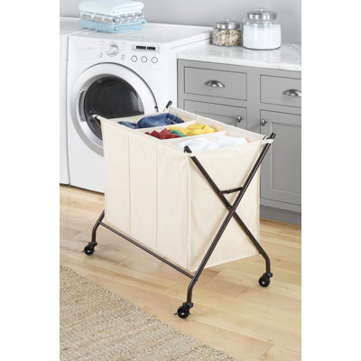 Trieur de linge à 3 sections Whitmor