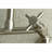 Kingston Brass Concord Double-Handle 2-Hole Wall-Mount Bridge Kitchen Faucet-125782533