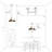 Justyce 3 - Light Dimmable Chandelier