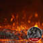 Décoration de meuble télé avec flamme simulée-110366517-110366524